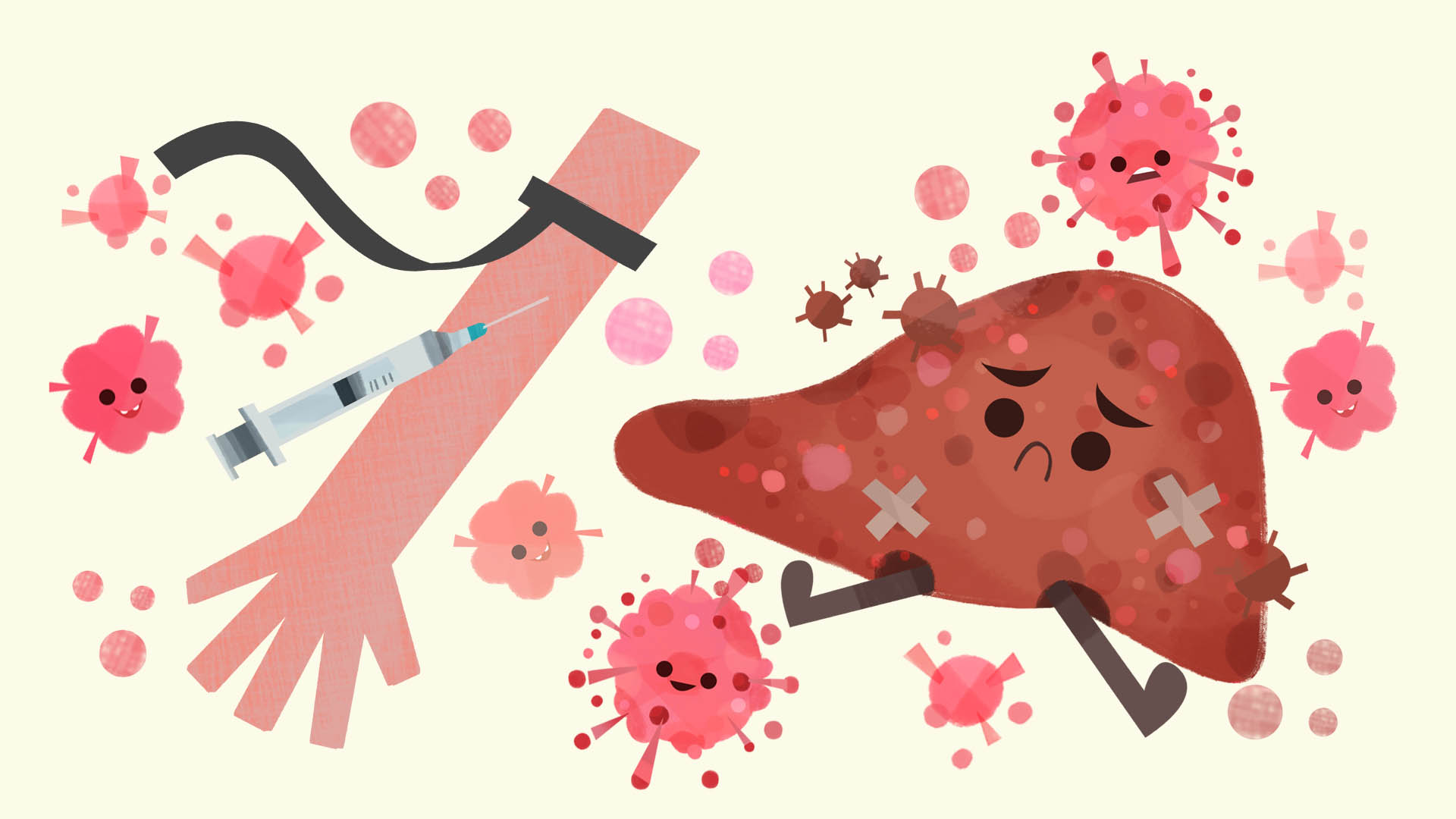 Who is most prone to hepatitis C?
