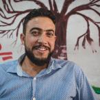Ahmed Abdullah, MSF water and sanitation technician in the MSF-run Al-Wahda hospital, East Mosul. He has been working with MSF since 2017, first in the Hamman Al-Alil field trauma hospital which received war wounded patients fleeing the city as the battles were still ongoing.