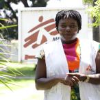 Dr. Maria Mashako, MSF medical coordinator in the DRC. © Charly Kasereka/MSF