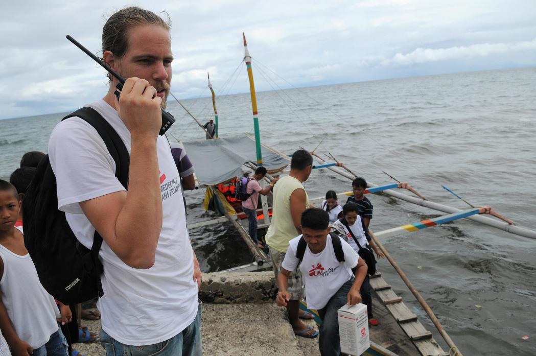 Bringing services and supplies to distant towns ©MSF