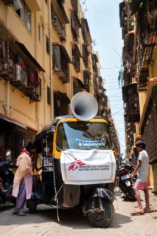 Using tuktuk for COVID-19 awareness in informal settlement pockets of M-East Ward
