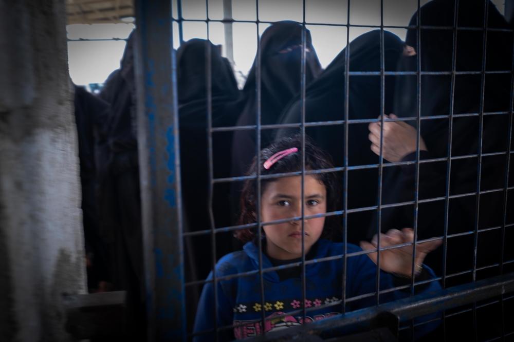 Al-Hol Camp, Eastern Al-Hasakah Governorate, Northeastern Syria