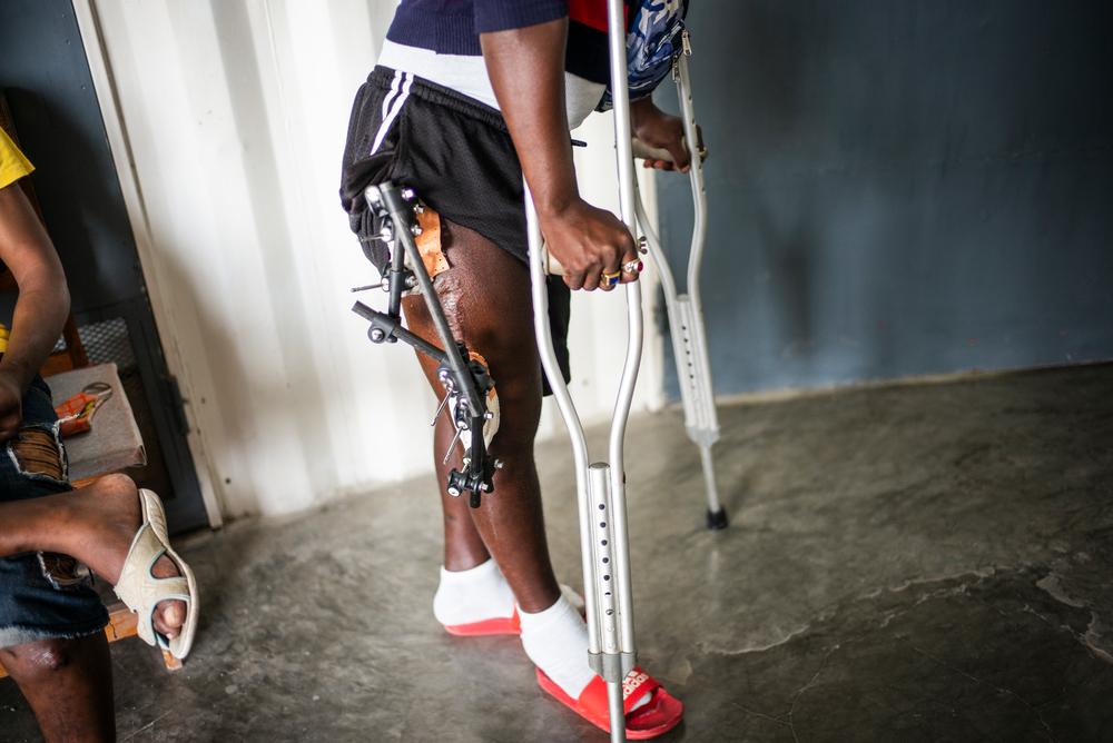 The Ambulatory Care Unit (ACU) of Tabarre Hospital. © Guillaume Binet/MYOP