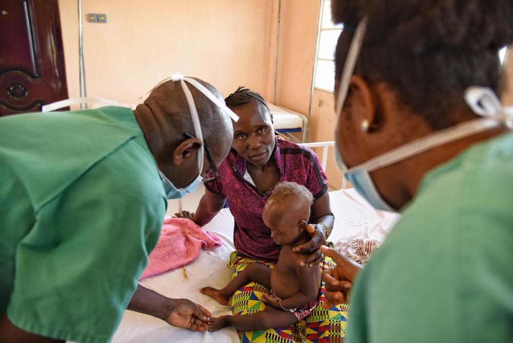 Nurse Rebeca Sia Lahai works with the Doctors Without Borders Academy for Healthcare in Sierra Leone