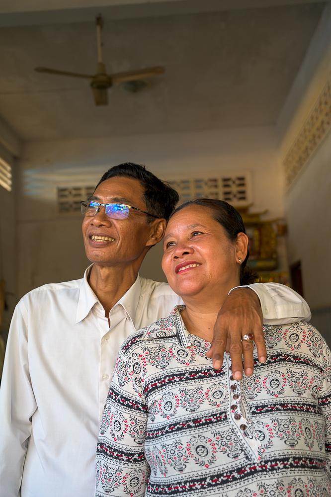 Yoeuth and Chamroeun © MSF/Rafael Winer