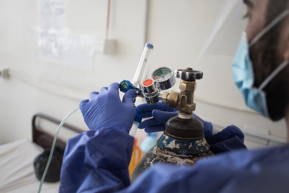 Northeast Syria COVID-19 | Raqqa Hospital Oxygen Shortage. June, 2021 © Florent Vergnes