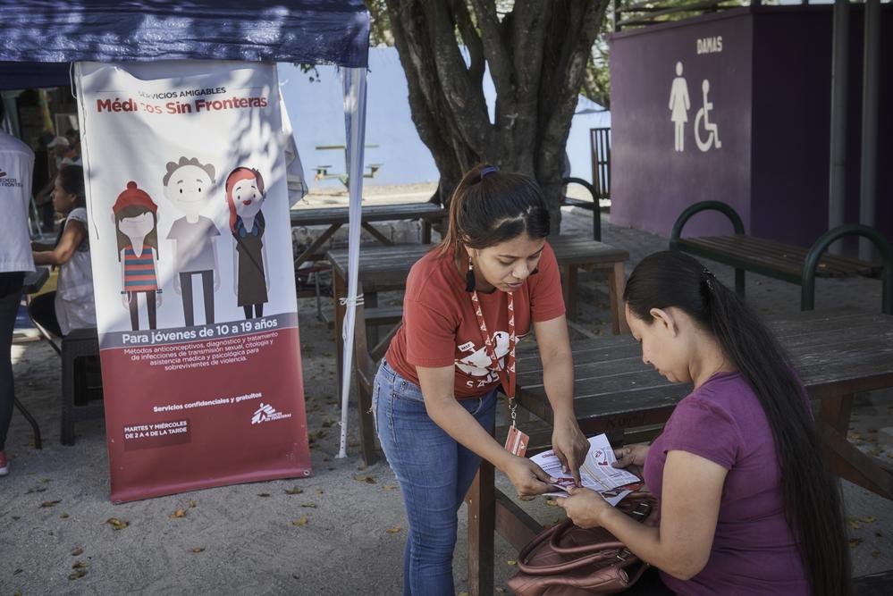Outreach teams in Choloma