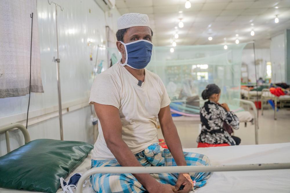 On the night before 45-year-old Hashimullah fled Myanmar, he woke to the sound of bullets. The next morning, he made his escape.