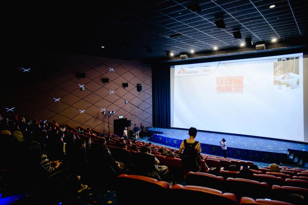 doctors without borders film screening and sharing in kuala lumpur, malaysi