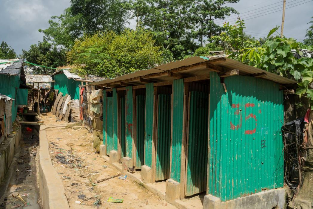 Access to clean water and toilet facilities are one of the most critical issues for the million Rohingya refugees living in Cox’s Bazar’s mega-refugee camp and more efforts are needed to improve access to clean water and toilet facilities.Bangladesh, June 2022. © Saikat Mojumder/MSF
