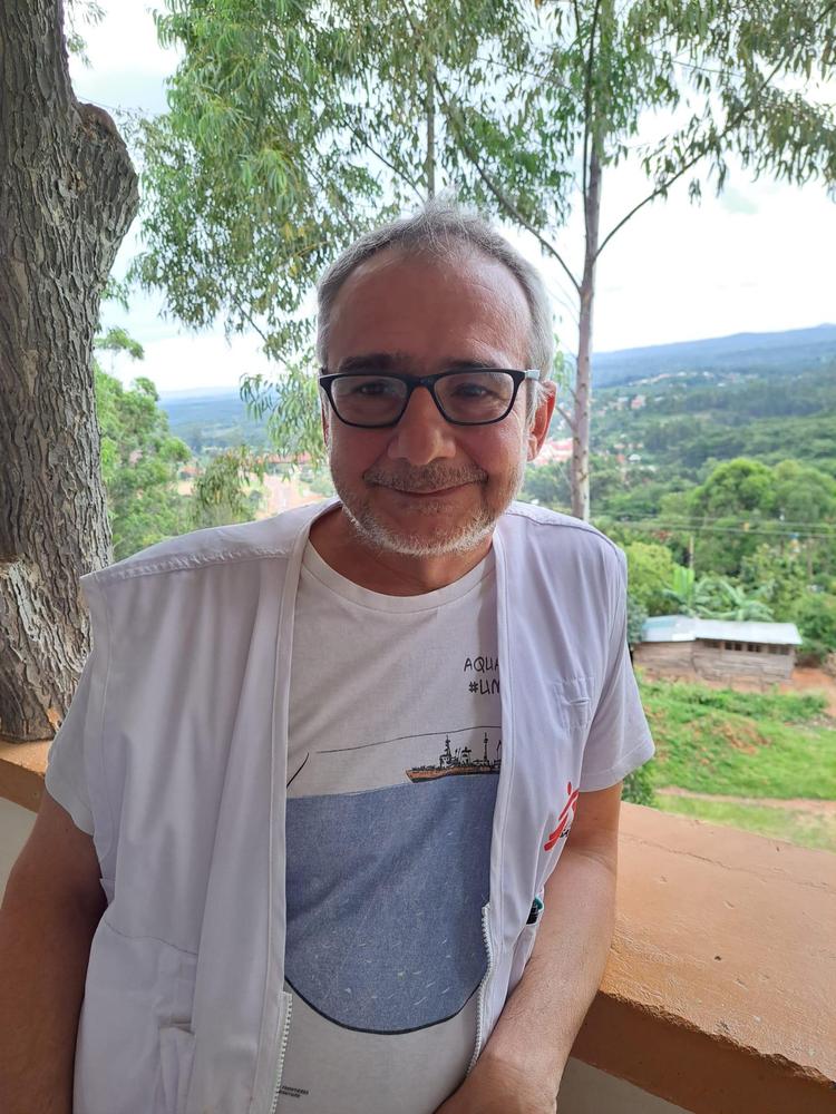 Ruggero Giuliani, Italian doctor. November 2022 MSF