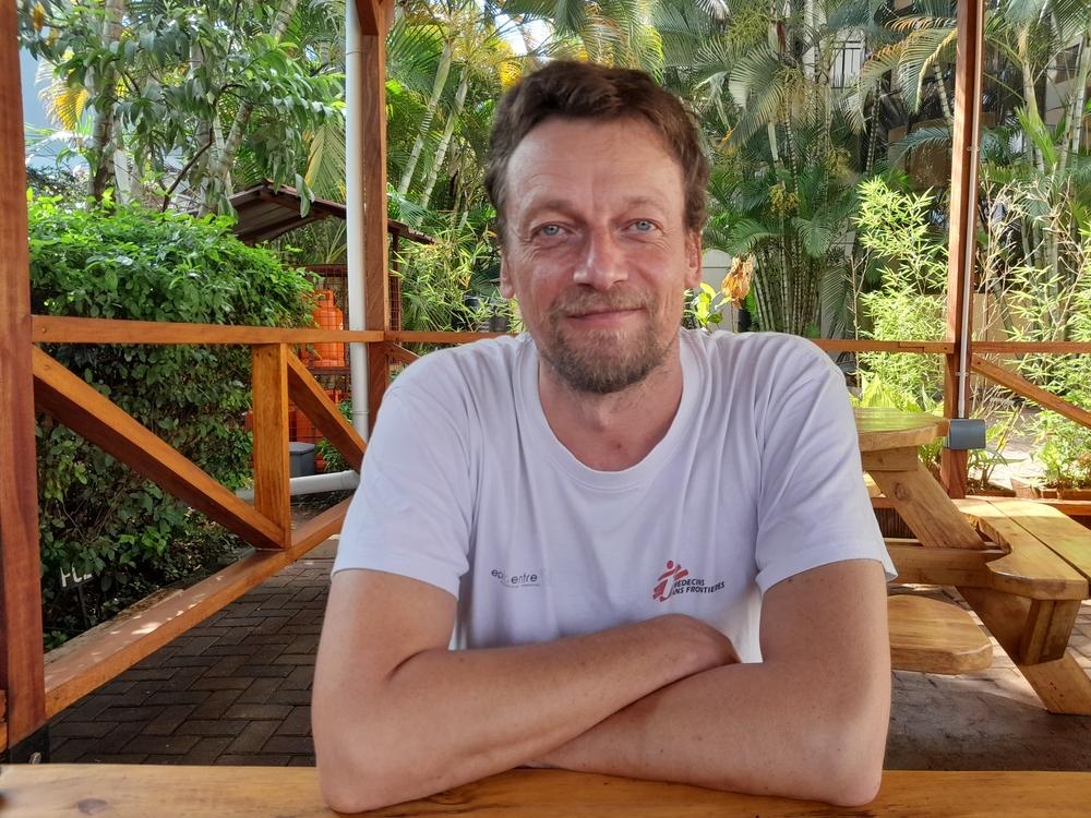 Denis Ardiet, Emergency epidemiology coordinator in Uganda Ebola outbreak 2022. Uganda, 2022. © MSF/Patricia Otuka-Karner