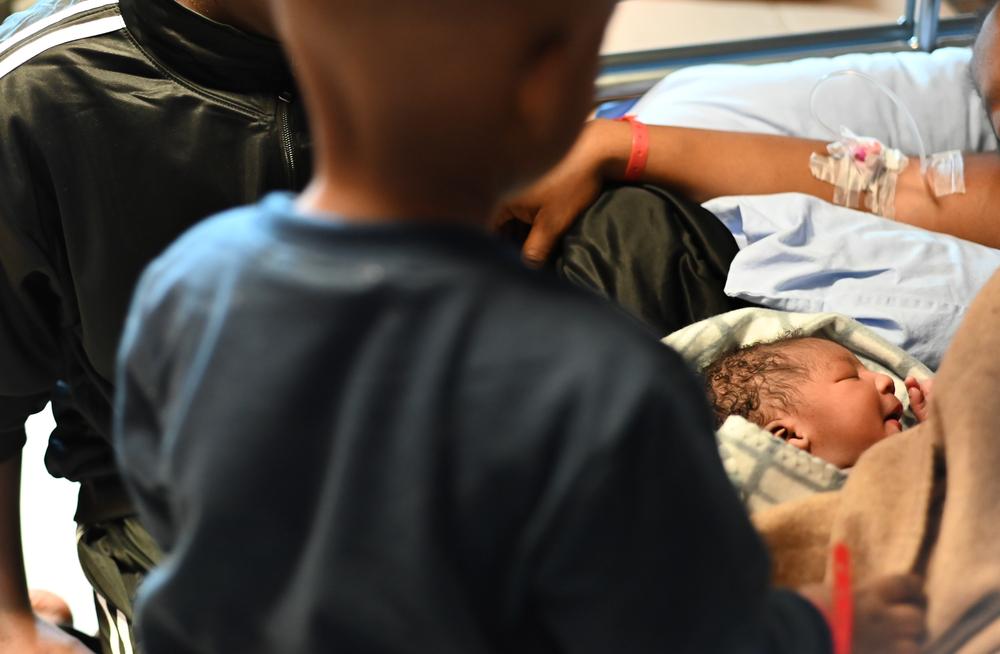 On December 7, at 11:31 am, Fatima* gave birth to little *Ali. She was rescued in the morning of Tuesday 6 Dec from an unstable rubber boat travelling with 90 people on board, among whom her other three children.