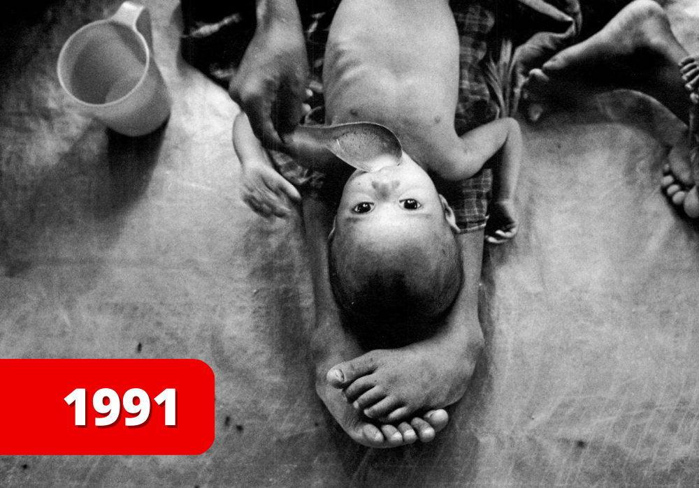 Rohingya refugee crisis image 1991