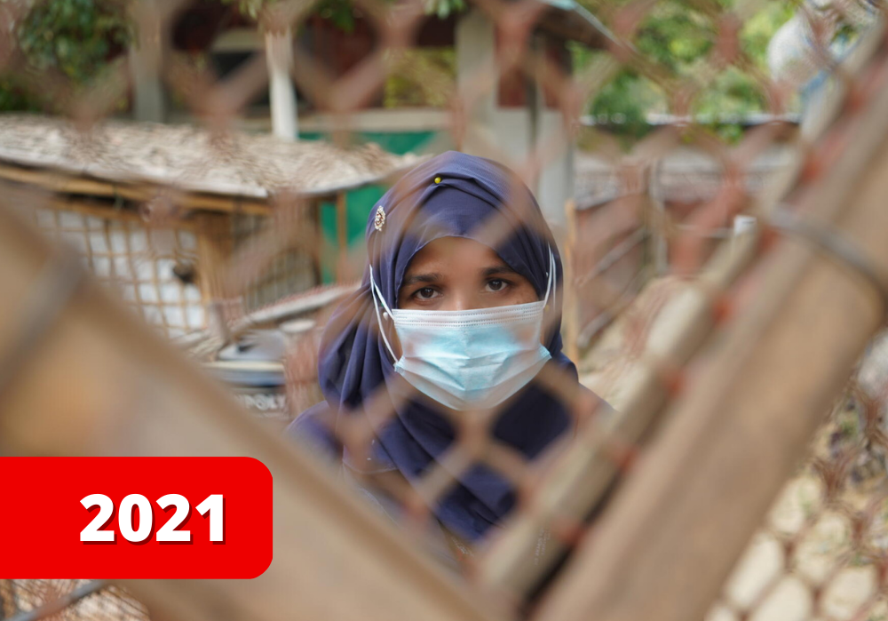 Rohingya refugee crisis image 2021
