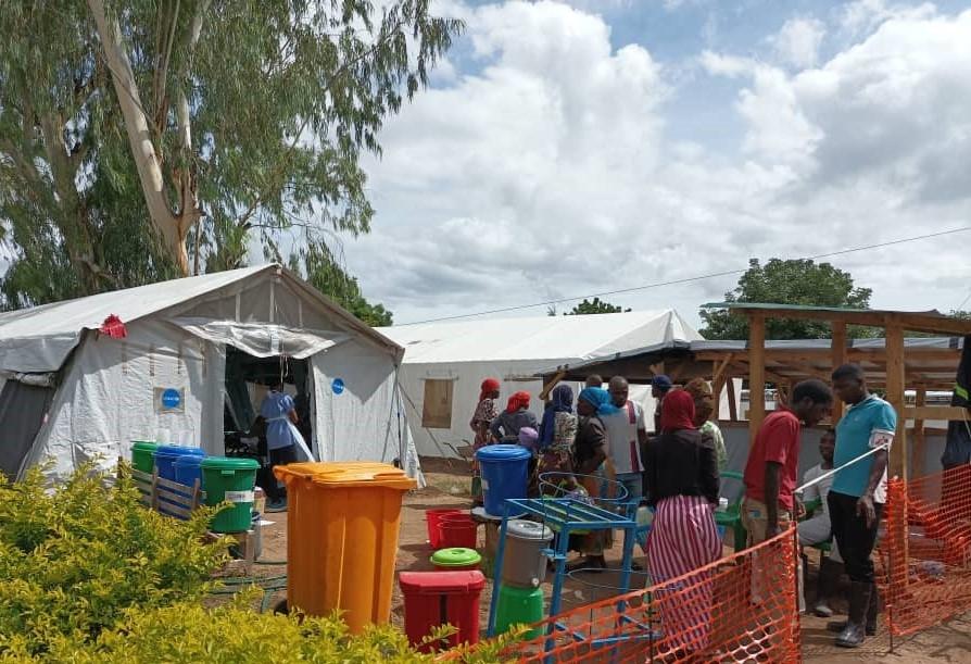 Cholera Treatment Centers set up by Doctors Without Borders responding to the worst Cholera outbreak in the country. Malawi, 2023. © MSF/Yahya KALILAH