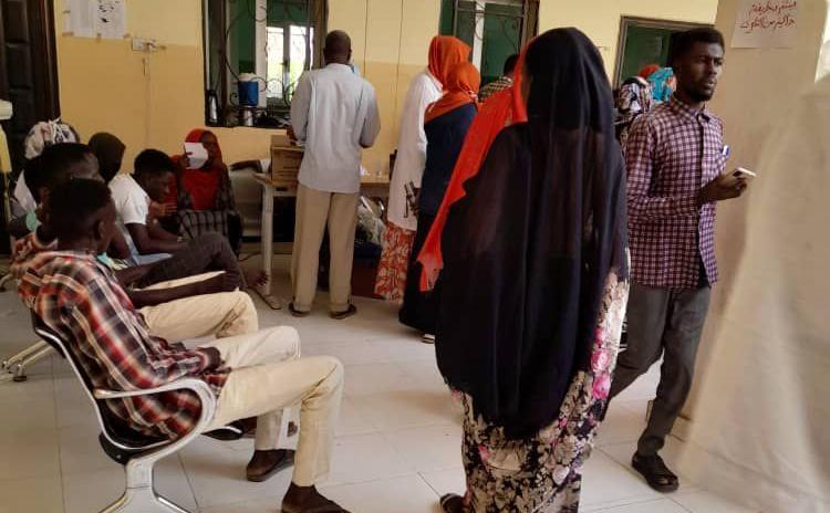Scenes from within South Hospital, El Fasher, North Darfur, where multiple people have been wounded in the fighting. Sudan, April 2023. © MSF