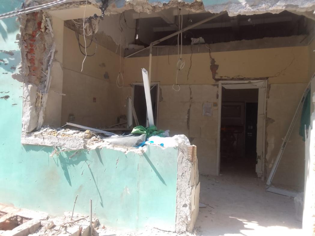 Kherson hospital, Ukraine, shelled twice in 72 hours: "How many times must we see the same thing?"