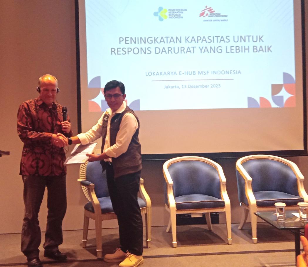 Token of appreciation to MoH
