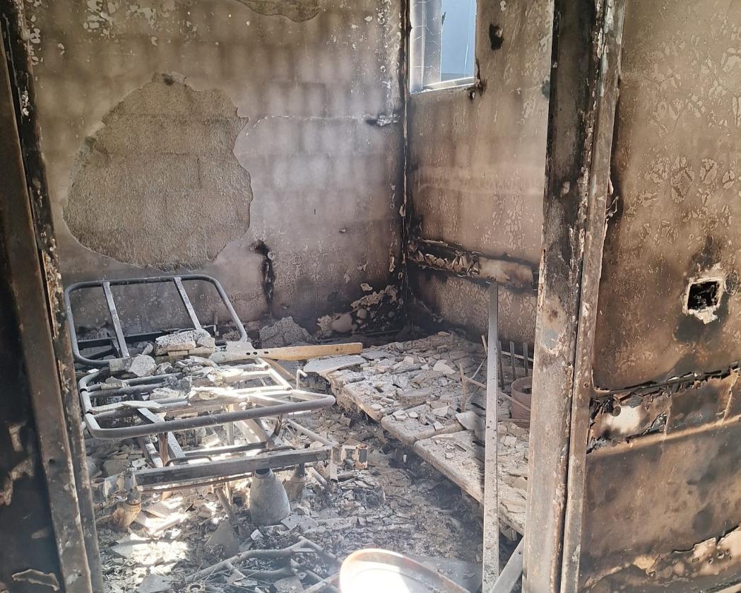 Destroyed Al-Shifa hospital in Gaza. Palestine, 2024. © MSF