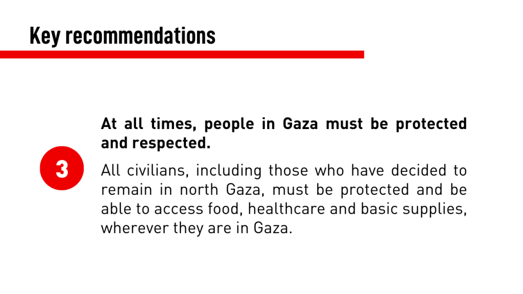 Gaza's silent killings report recommendations 