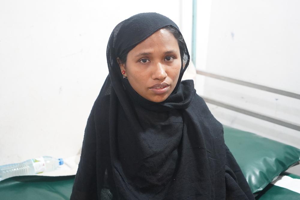 Tayaba, from Modhurchorra. Bangladesh, 01 April 2024 © MSF/Farah Tanjee