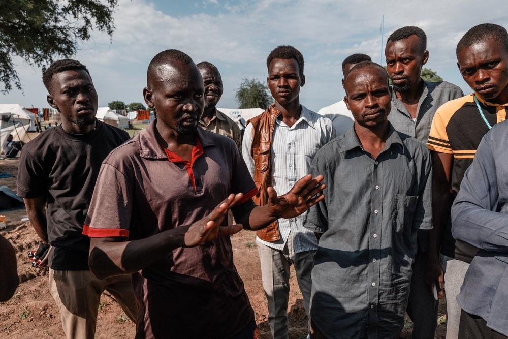UNHCR Transit Centre for Sudanese Refugees - Abyei, Sudan, 07 August 2023 © MSF 