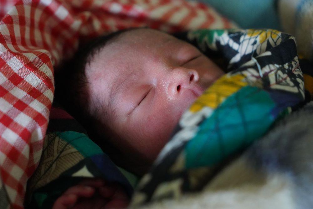 Halima, a mom of three children, from Goyalmara. Bangladesh, 1 April 2024 © MSF/Farah Tanjee