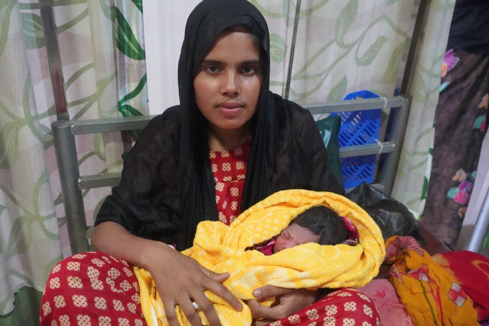 Hamida, from Moricchya, Cox’s Bazar. Bangladesh, 01 April, 2024 © MSF/Farah Tanjee 