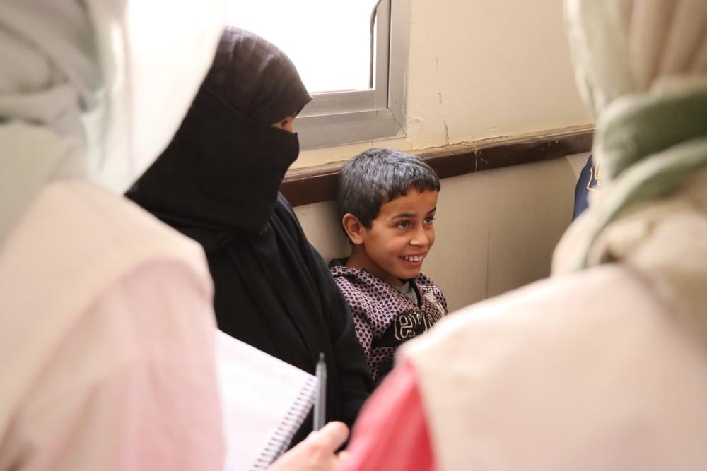 Child Injured by an Unexploded Ordnance