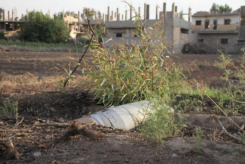Explosive remnants of war in Deir ez-Zor