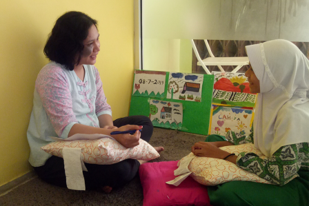 Counselling for adolescents in remote areas of Indonesia 