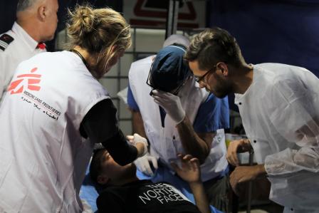 Doctors Without Borders  treats hundreds of Palestinians injured by Israeli police in Jerusalem