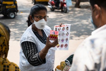COVID-19 in India: "We're working to protect our community" 