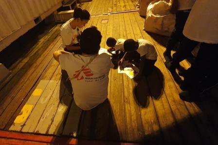 Treating psychological trauma at sea: "We are humbled by their courage."