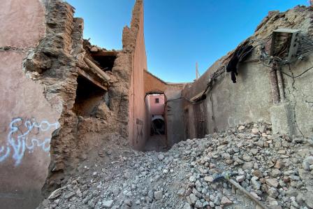 Morocco struck by a powerful earthquake