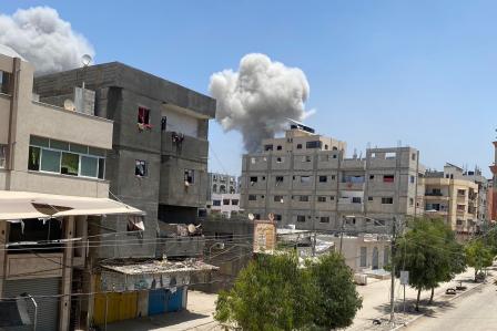 Gaza: “We did not have time to bury them”