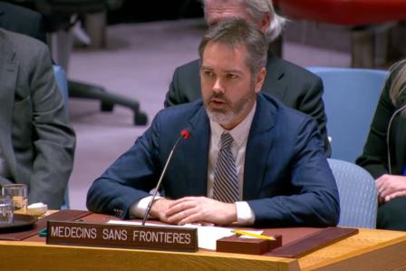 Sudan: Doctors Without Borders briefs the UN Security Council on the catastrophic 'war on people'